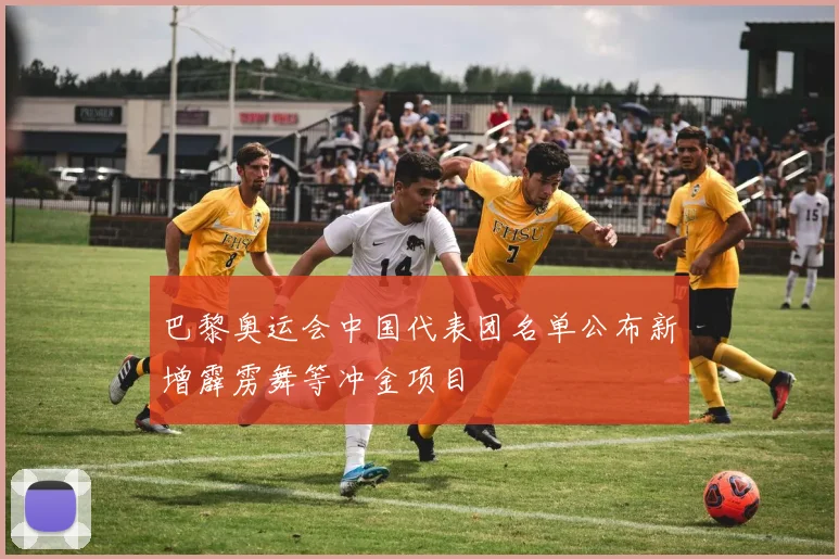 巴黎奥运会中国代表团名单公布新增霹雳舞等冲金项目