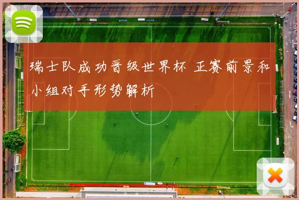 瑞士队成功晋级世界杯 正赛前景和小组对手形势解析
